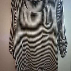 Bobeau Striped Top